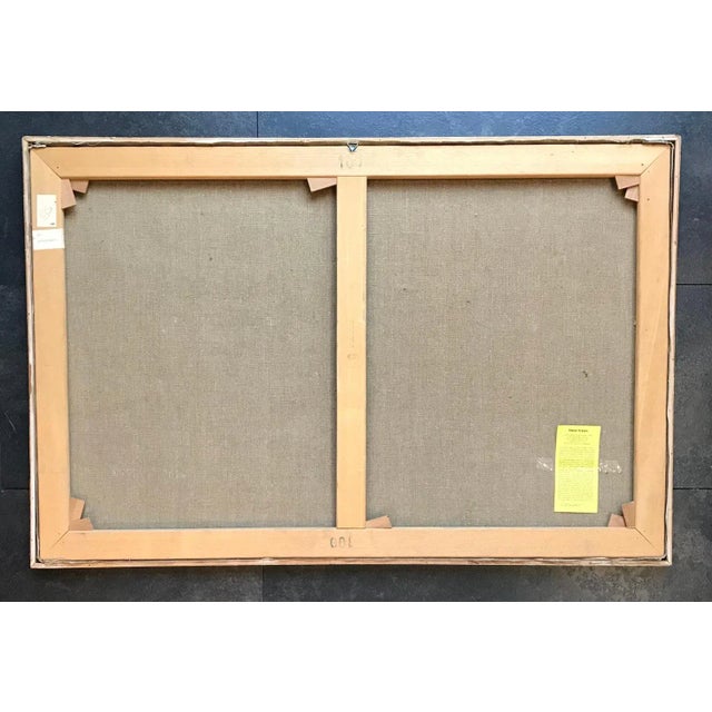 Hans Eckert, Attachment, Oil on Canvas For Sale - Image 10 of 11