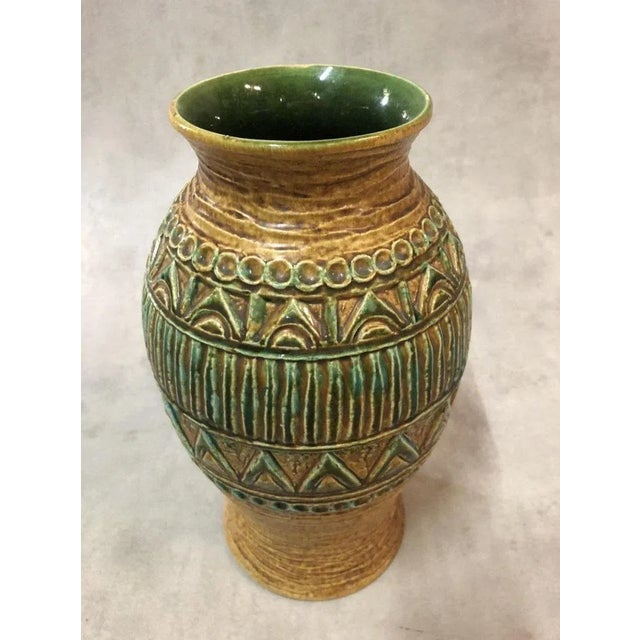 German Ceramic Nr. 6630 Vase by Bay, 1950s For Sale - Image 6 of 7