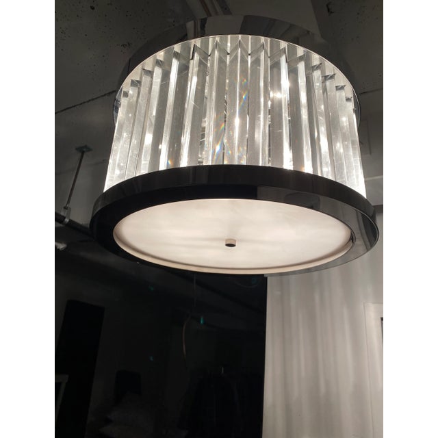 Alger Triton International Flush Mount Prism Fixture For Sale - Image 9 of 11