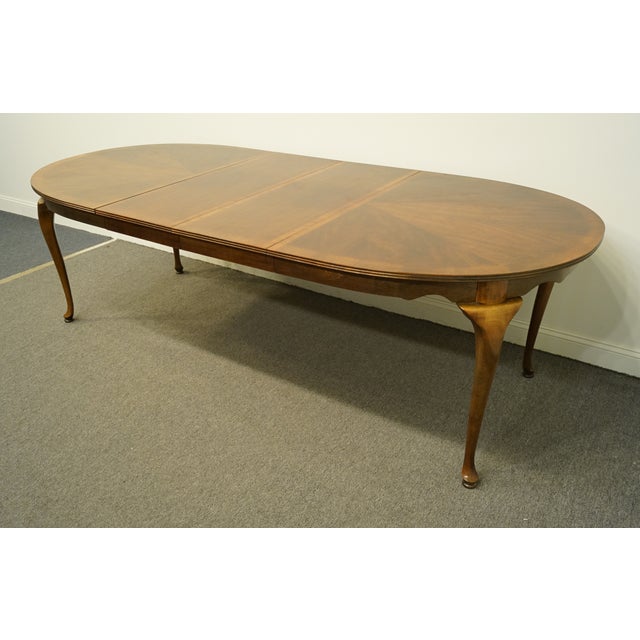 20th Century Traditional American Drew Cherry Grove Collection 98" Oval