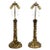 Italian Hand Carved Wooden Ormolu Candlestick Table Lamps, 1920's - A Pair For Sale - Image 13 of 13