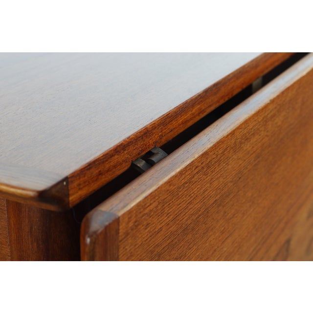 Mid-Century Modern Arne Vodder for Sibast Danish Modern Teak Model 227 Extension Dining Table For Sale - Image 3 of 13