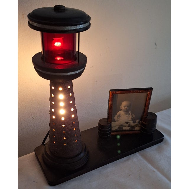 Antique Table Lamp, 1910 For Sale - Image 5 of 8