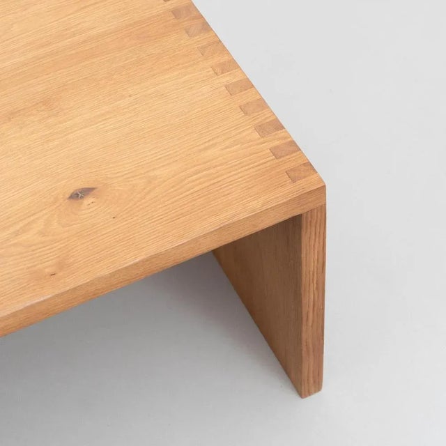 Solid Oak Low Table from Dada Est. For Sale - Image 4 of 13