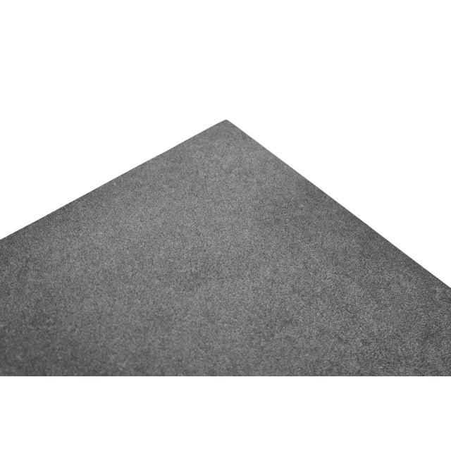 Metal Industrial Modern Steel Beam Slice Side Table For Sale - Image 7 of 8