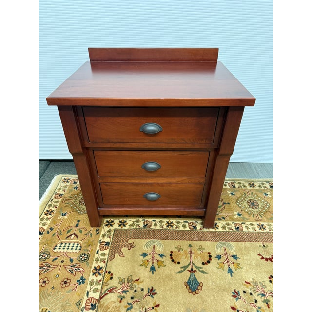 Stuart Davis Nauvoo Bedroom Collection Nightstands, Pair For Sale In San Francisco - Image 6 of 12