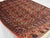 Red Red Turkmen Philpa Wool Area Rug, Tribal Geometric Medallion Design For Sale - Image 8 of 17