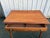 Wood Antique Pitch Pine Desk with Turned Legs and Drawer, 1900s For Sale - Image 7 of 11