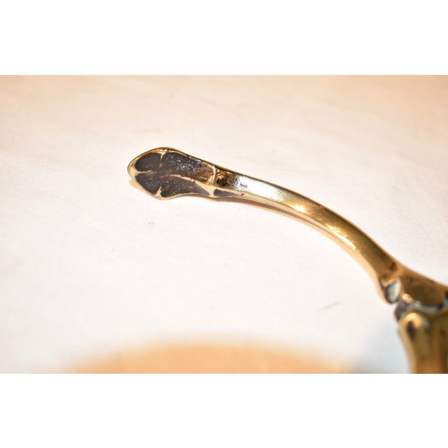 Pair of 19th Century English Brass Brazier Tongs For Sale In Greensboro - Image 6 of 9