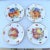 Ceramic Vintage Bavarian Fruit Plates - Set of 4 For Sale - Image 7 of 7
