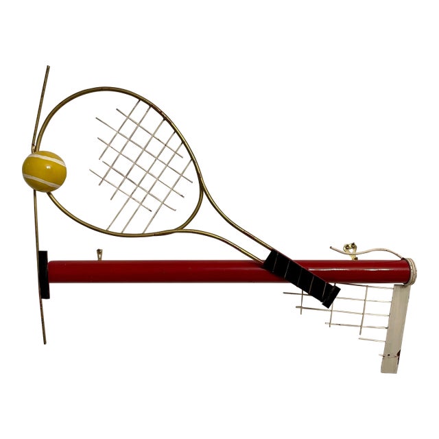 Curtis Jere Pop Art 1988 Tennis Wall Sculpture For Sale