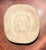 White Antique 19th Century Italian Grand Tour Carved White Marble Shallow Vide Poche Dish or Paperweight With Mask Figure For Sale - Image 8 of 16