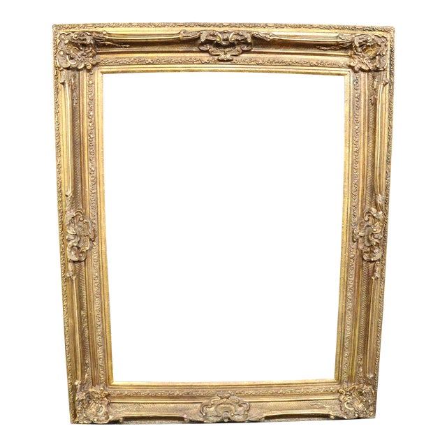 Oversized Ornate Gilded Frame Chairish