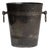 Mid 20th Century France Chocolate Silver Ice Bucket For Sale