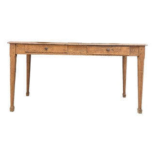 Vintage Farmhouse Table in Oak, 1940s For Sale