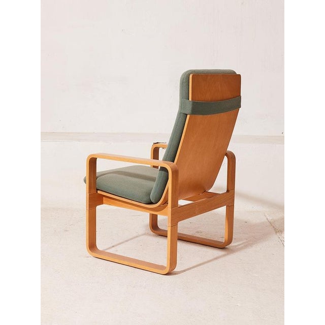 1970s Lounge Chair by Rud Thygesen & Johnny Sørensen for Magnus Olesen, 1970s For Sale - Image 5 of 13