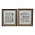 Soicher Marin Jean Berain the Elder Style Architectural Engravings, Set of Two For Sale