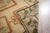 Ivory 8x10 Vintage Aubusson Flat Weave Wool Rug, Ivory Botanical Panel For Sale - Image 8 of 13