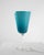 1960s Italian Teal Glass Goblet For Sale - Image 10 of 18