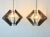 Mid-Century Modern 1970s Paul Secon for Sampex Style Lucite and Nylon Pendent Lamps-A Pair For Sale - Image 3 of 12