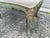 Green Italian Louis XV Style Painted and Gilt Bench For Sale - Image 8 of 10