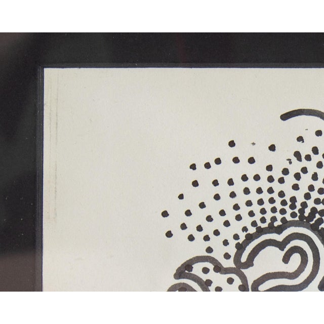 Contemporary Abstract Ink Drawing by William Itter For Sale - Image 3 of 8