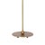 Large Scandinavian Raw Brass Uno Table Lamp from Konsthantverk For Sale - Image 3 of 5