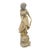 Domenico Poloniato Large White Glazed Ceramic Figure of a Woman, Italy, Circa 1960 For Sale