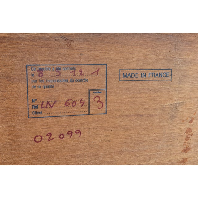 French Louis Philippe Style Bookcase in Fruitwood, 1960s For Sale - Image 18 of 18