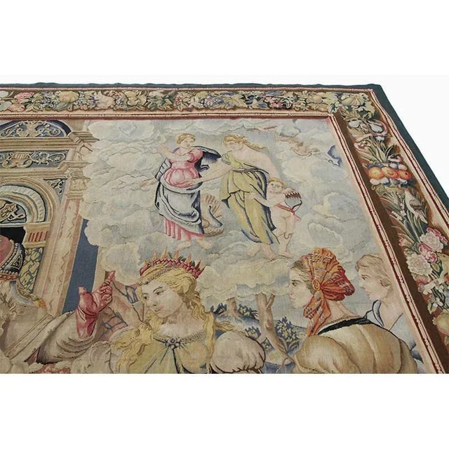 1990s The Wedding of Cephalus and Procris 16th Century Tapestry Recreation For Sale - Image 9 of 10