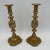 Pair of Late 19th Century Queen of Diamond Brass Candlesticks For Sale - Image 6 of 9