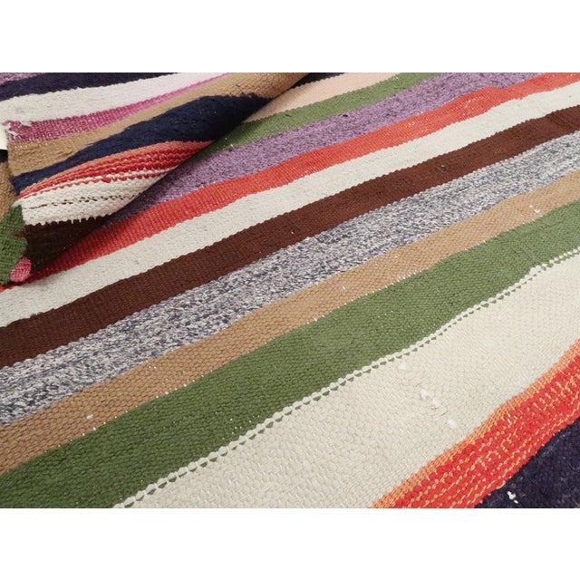 Galerie Shabab Collection Mid-20th Century Persian Flatweave Kilim Rug For Sale - Image 9 of 9