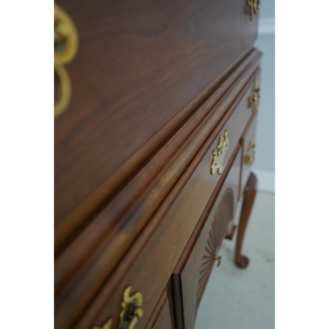 Stickley Cherry New England Style Highboy For Sale - Image 12 of 18