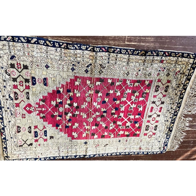 Antique Turkish / Konya-Area Prayer Rug C-1880 For Sale - Image 9 of 10