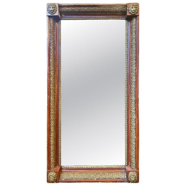 Italian Empire Gilt Pier Mirror, 1880 For Sale - Image 12 of 12