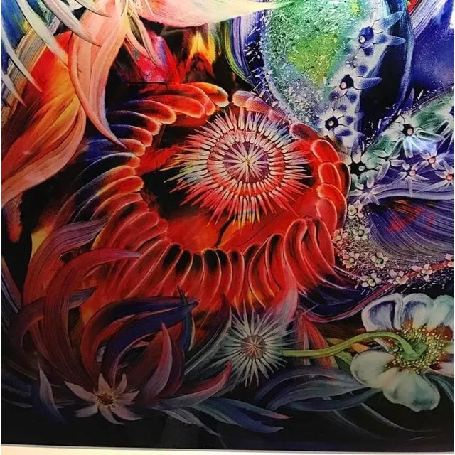 Metal Original Ulla Darni Signed Print on Aluminium "State of Grace" For Sale - Image 7 of 7