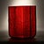Swedish Red Glass Vase by Christer Sjögren for Lindshammar, 1960s For Sale - Image 10 of 12