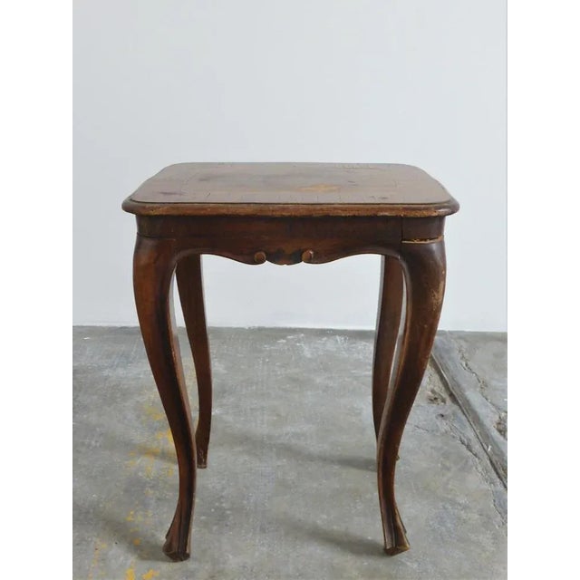 Tables triptychs 50s h52 x w57 x d36 h50 x l45 x d31 h43 x w33 x d28