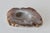 Stone Vintage Mid Century Polished Brown White Agate Ashtray Candy Dish Cashpot For Sale - Image 7 of 15
