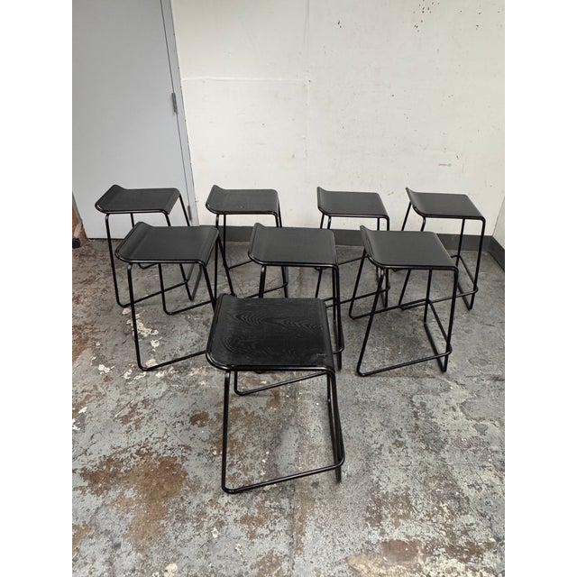 Blu Dot Ready Counter Stools, Set of Eight For Sale - Image 10 of 12