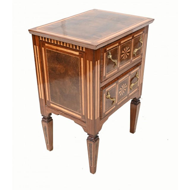 Traditional Empire French Bedside Cabinet For Sale - Image 3 of 8