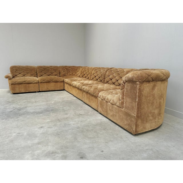 Large Modular Sofa from Laauser, 1970s, Set of 7 For Sale - Image 11 of 15