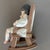 1950s Bing & Grondahl Girl Rocking Her Doll For Sale - Image 9 of 12