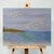 Bring the serenity of the ocean into your space with this tranquil mixed-media painting. Ideal for coastal decor or as a...