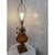 Hollywood Regency Hollywood Regency Dopamine Decor Table Lamp Gold Art Glass Cherub Base Crystal Prisms For Sale - Image 3 of 8