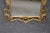 Chinese Pair of Chinese Gilded Style Carved Gilt Mirrors For Sale - Image 3 of 4