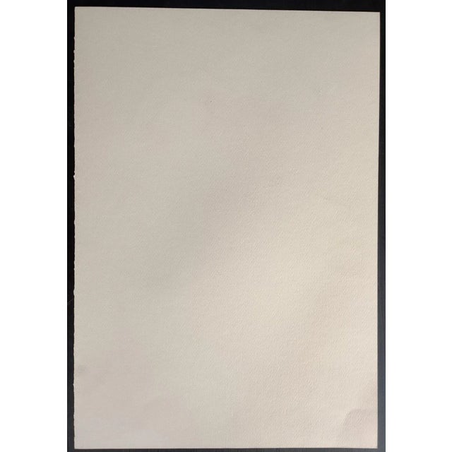 Mario Salmaso, Modern Girls, 1980, Mixed Media on Paper For Sale - Image 3 of 4