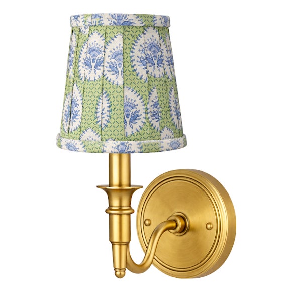 Green Palm Sconce Shade For Sale