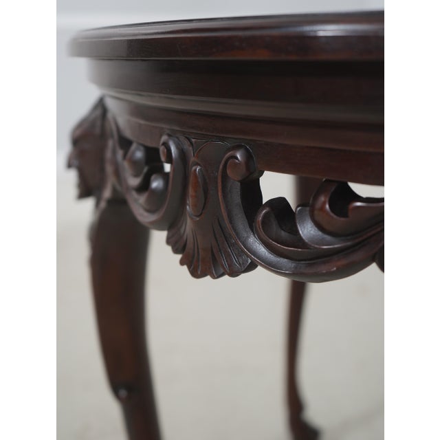 Baker Mahogany Stately Homes Collection Console Table For Sale - Image 13 of 16