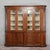 Brown Walnut Display Cabinet Bookcase, 1990s For Sale - Image 8 of 18